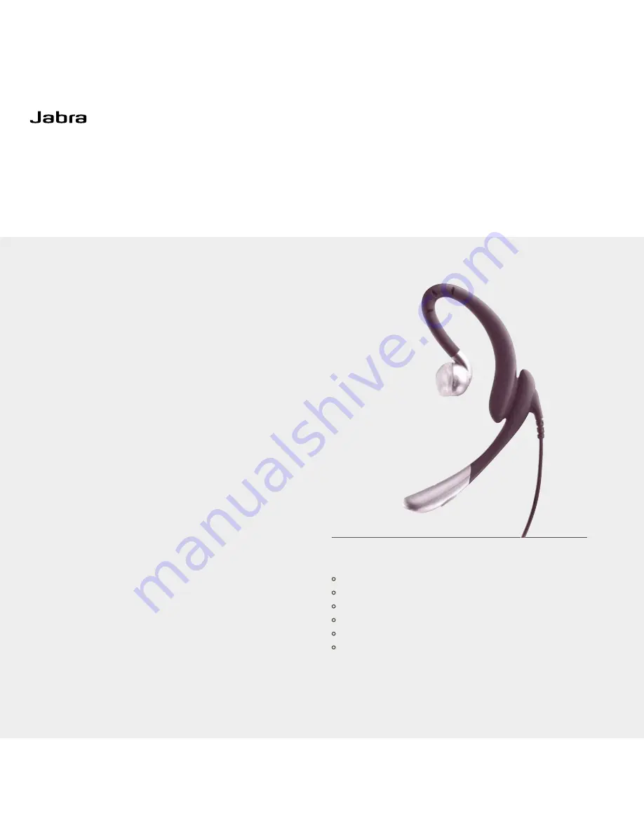 Jabra C250 Скачать руководство пользователя страница 2