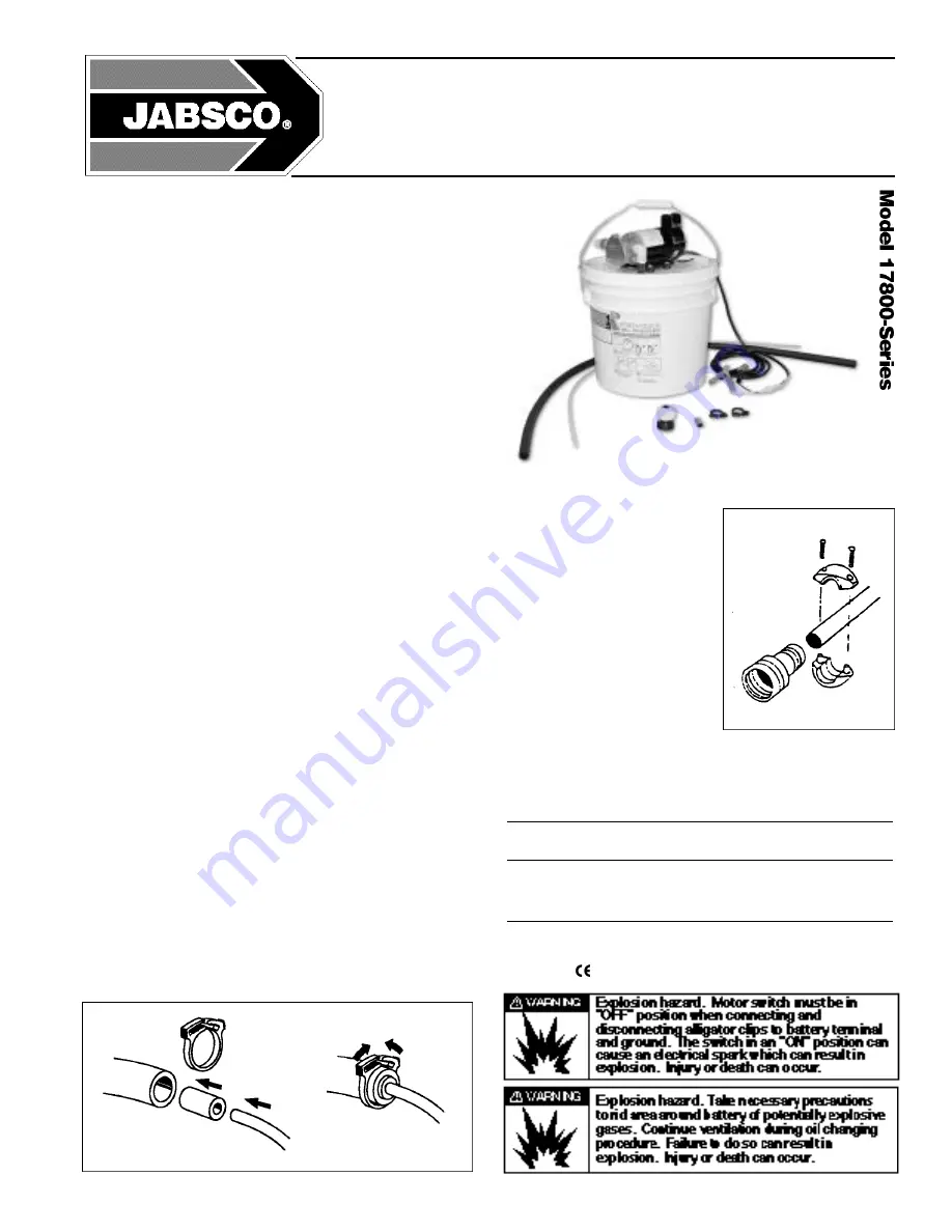 JABSCO 17800 series Manual Download Page 1