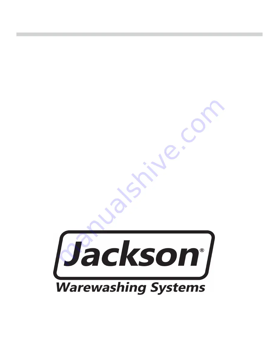 Jackson AJ-100CE Installation/Operation & Technical Manual Download Page 1