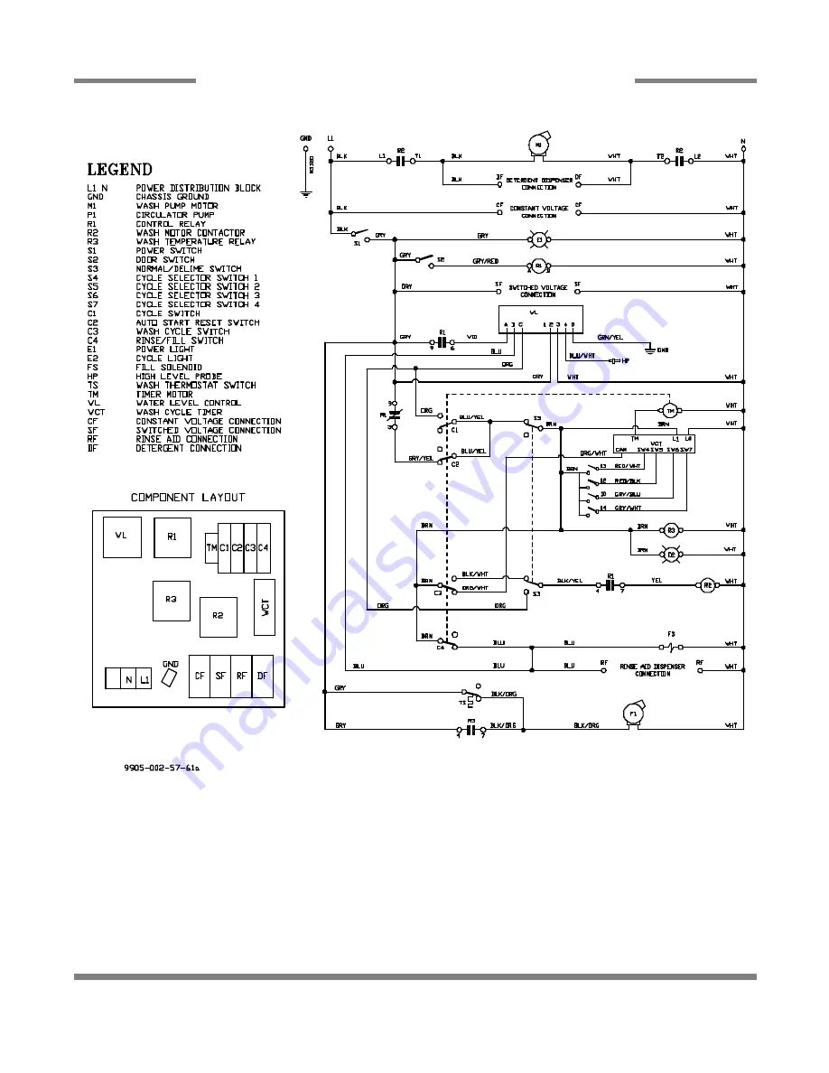 Jackson Door-type Dishmachine TEMPSTAR GPX Скачать руководство пользователя страница 61