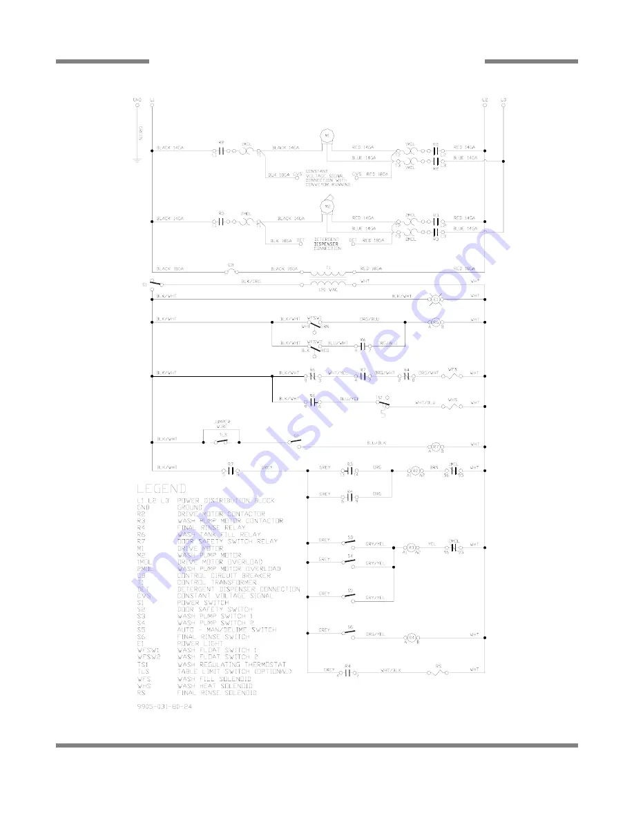 Jackson Enodis AJ-54 Series Installation/Operation & Technical Manual Download Page 137