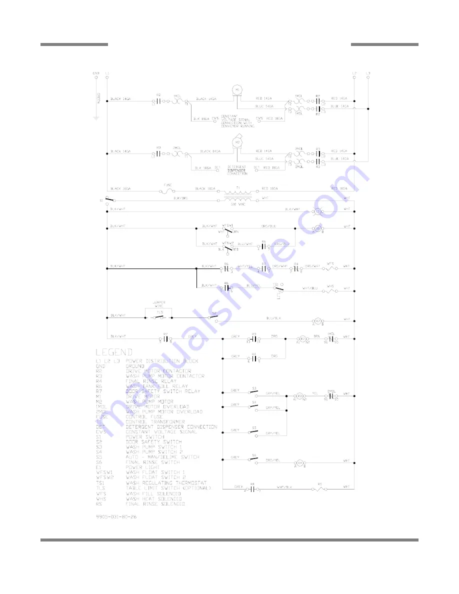 Jackson Enodis AJ-54 Series Installation/Operation & Technical Manual Download Page 138