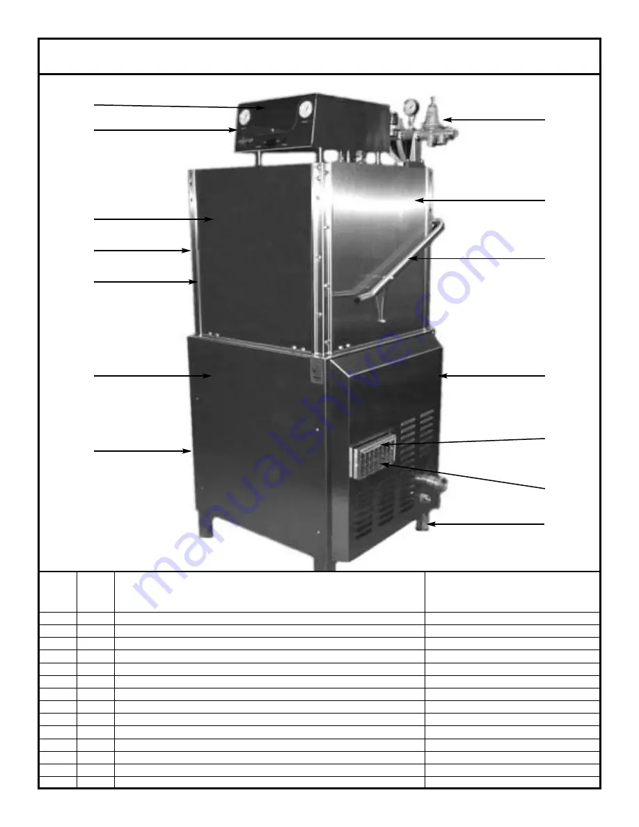 Jackson Gas Heated Door-Type Dishmachines Tempstar TGP Скачать руководство пользователя страница 23