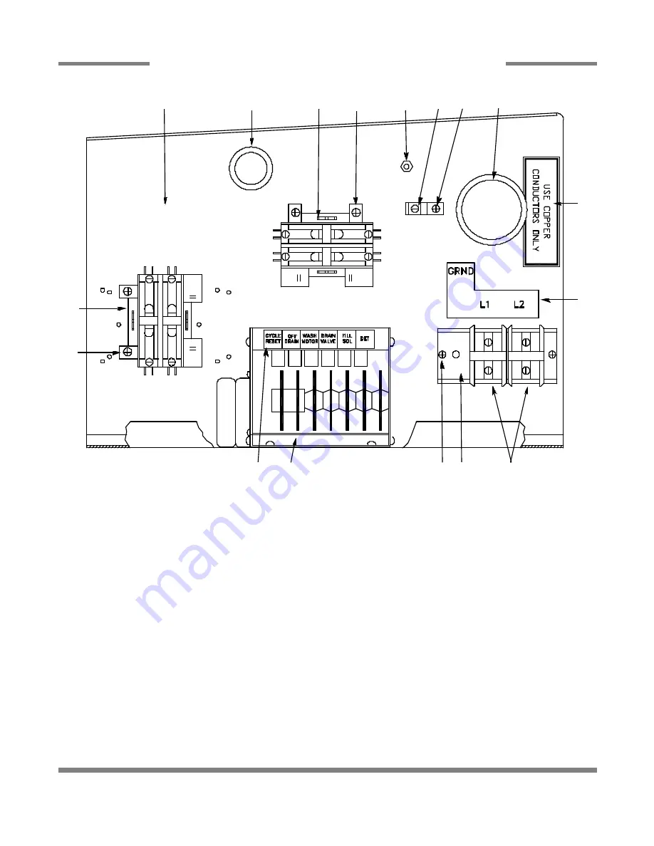 Jackson Hot Water Sanitizing Undercounter Dishmachines JP-24 Technical Manual Download Page 37