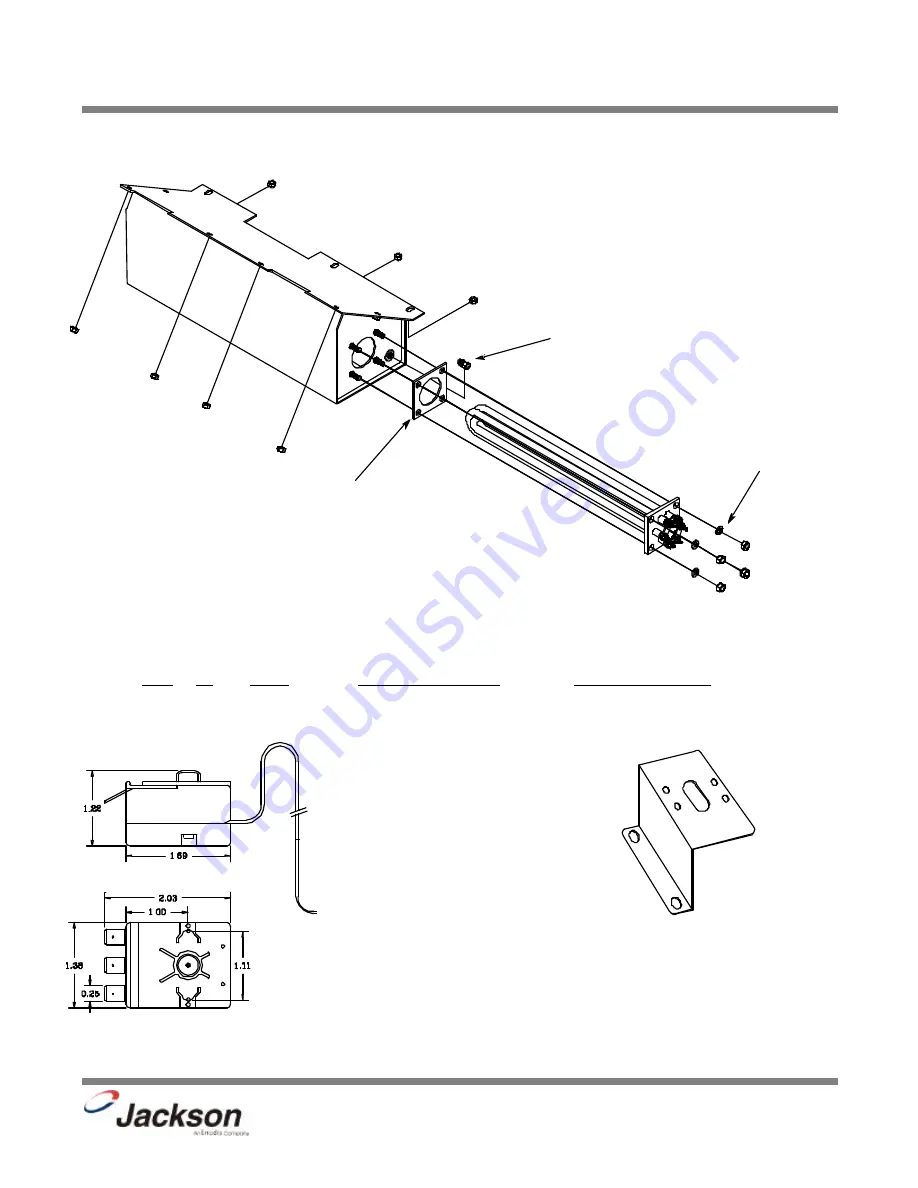 Jackson Hot Water Sanitizing Undercounter Dishmachines JPX-300NSU Technical Manual Download Page 40