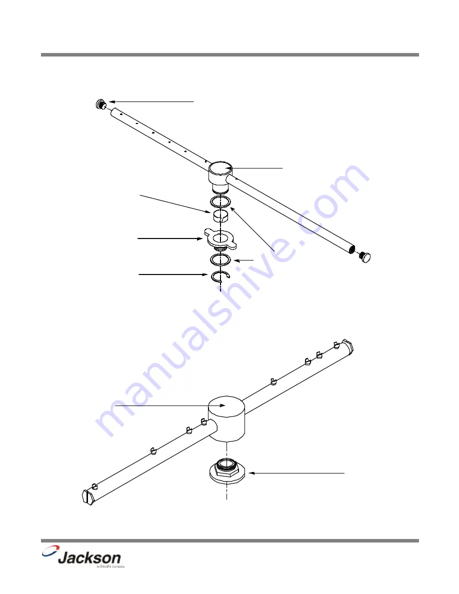 Jackson Hot Water Sanitizing Undercounter Dishmachines JPX-300NSU Technical Manual Download Page 42