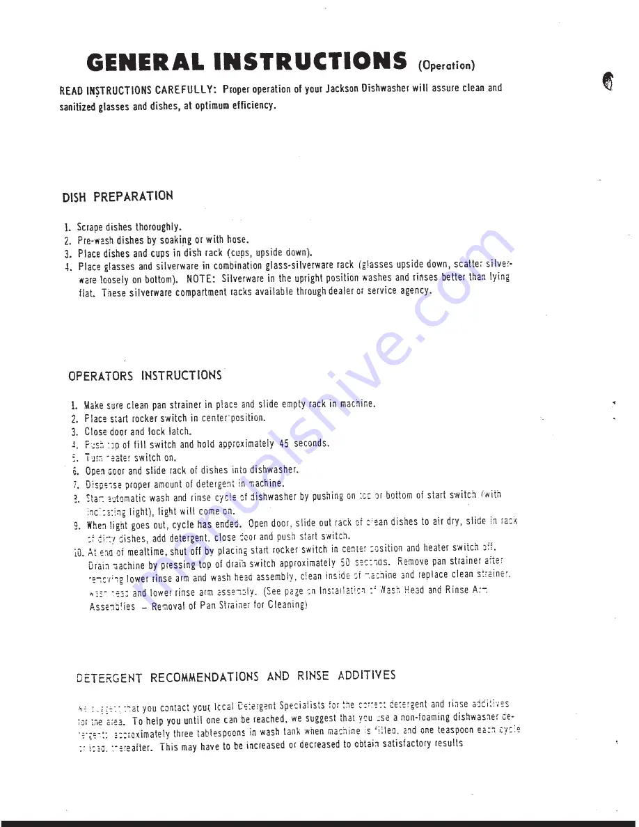 Jackson JV-24 A Operating And Maintenance Manual Download Page 6