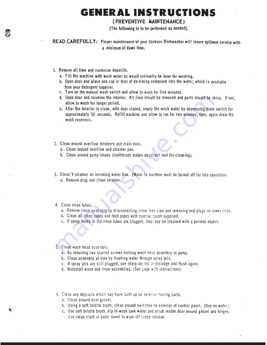 Jackson JV-24 A Operating And Maintenance Manual Download Page 7