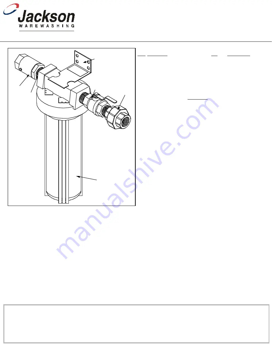 Jackson Scaltrol Installation Sheet Download Page 1