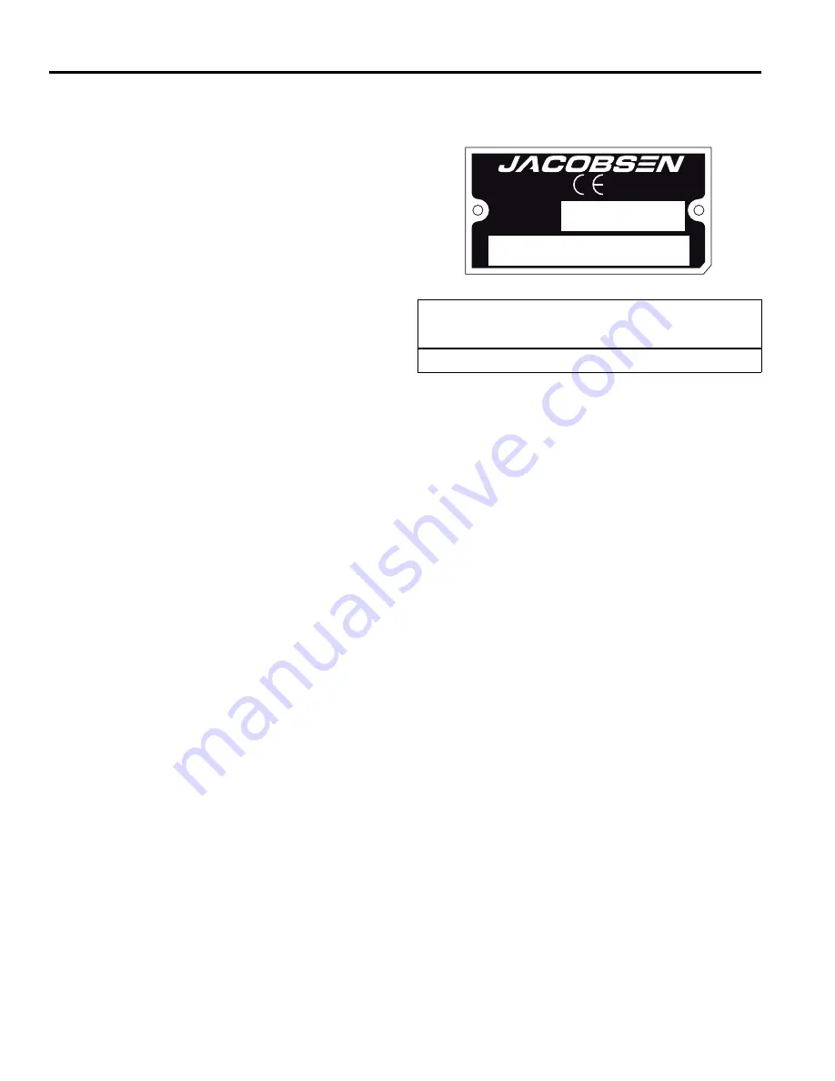 Jacobsen AR-522 jossa ROPS Parts & Maintenance Manual Download Page 34