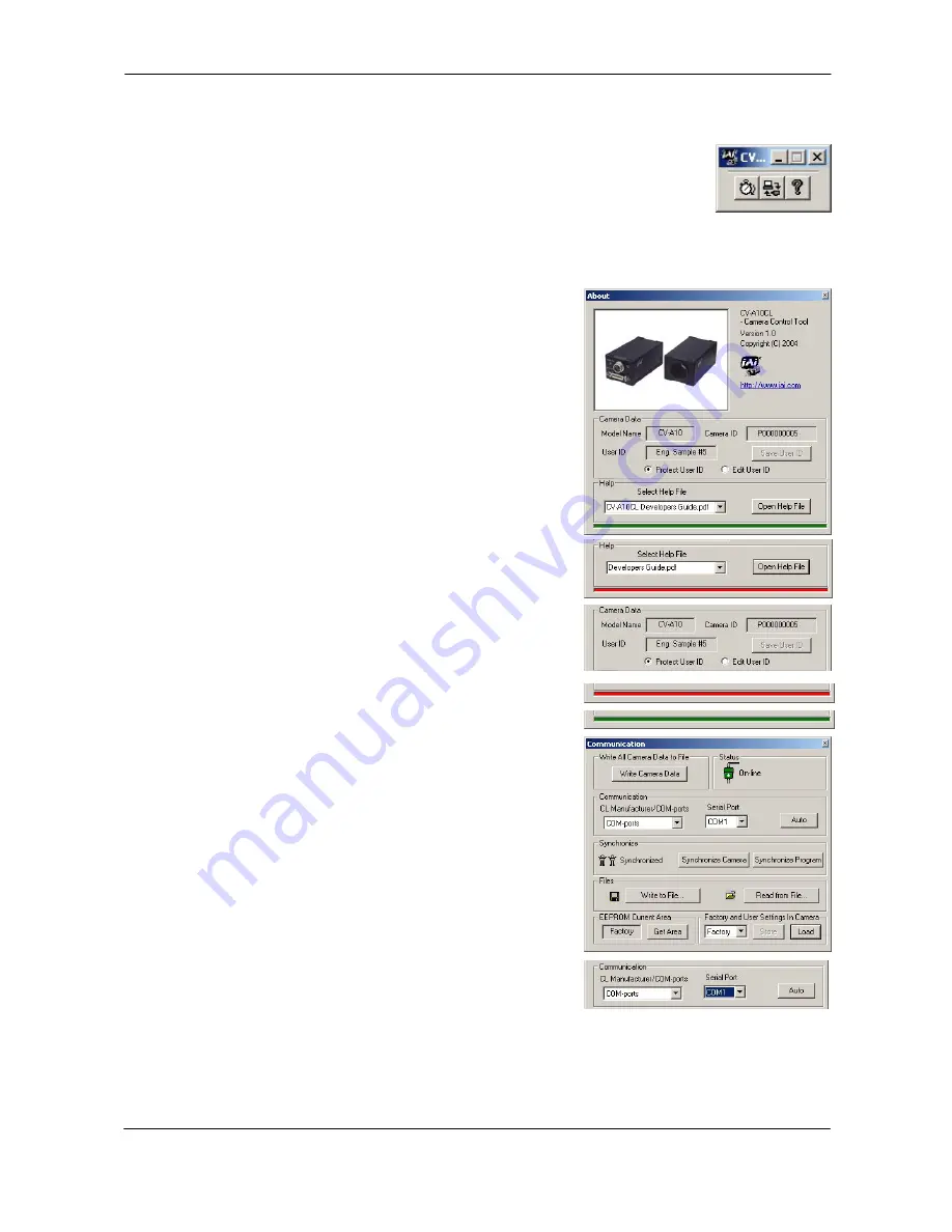 JAI CV-A2 Operation Manual Download Page 28