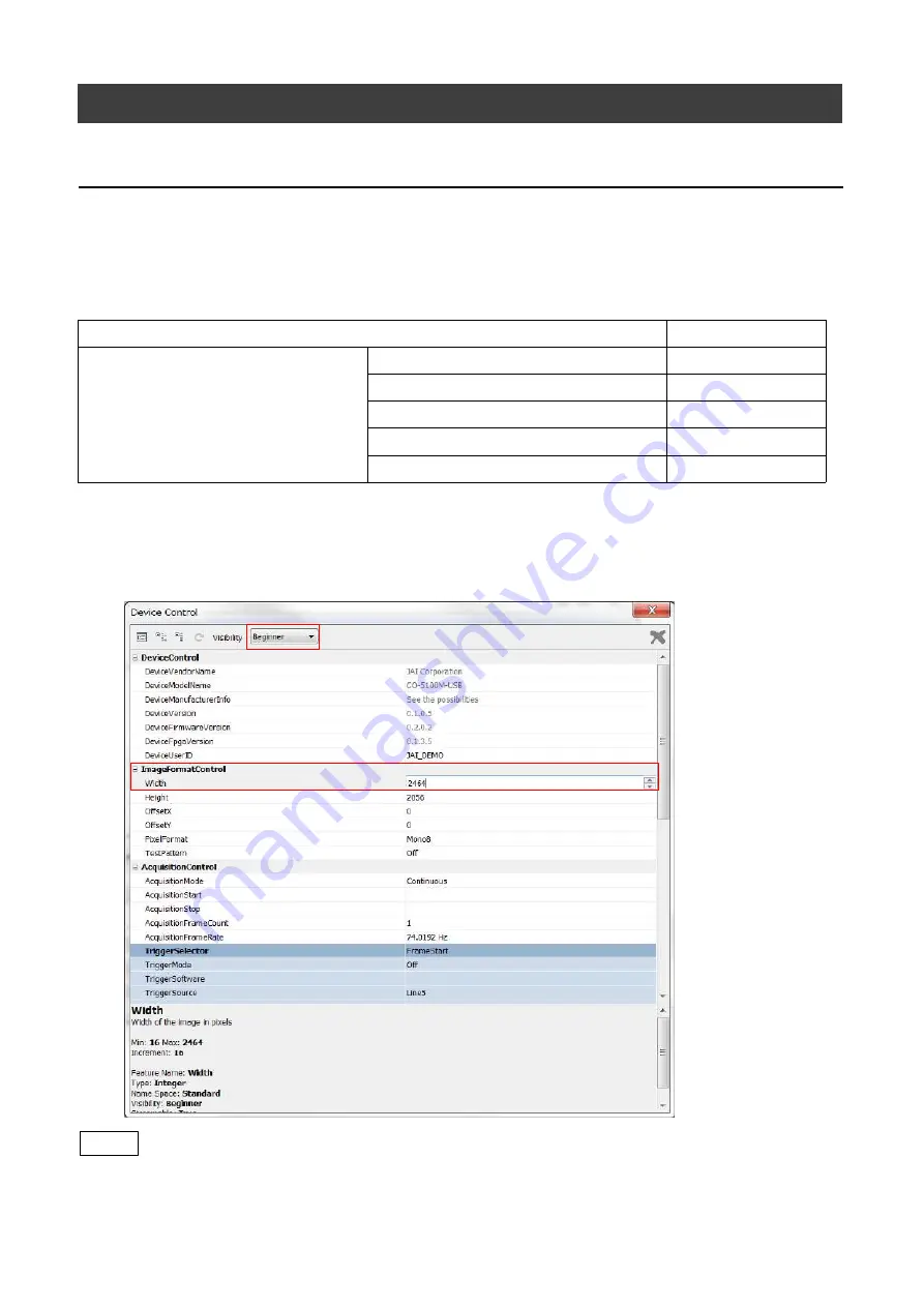 JAI SP-12401C-USB User Manual Download Page 17