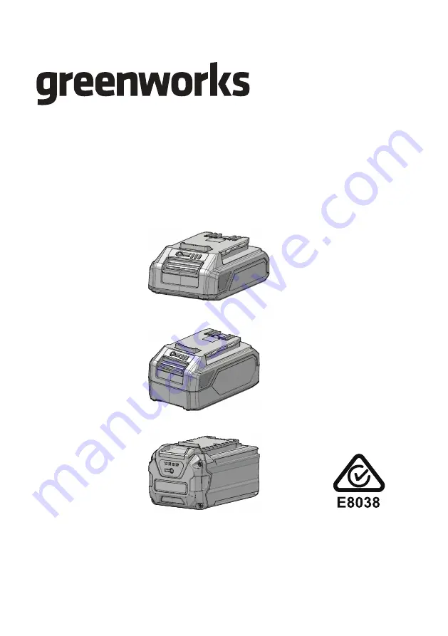 JAK Max Greenworks G24B2 Скачать руководство пользователя страница 1