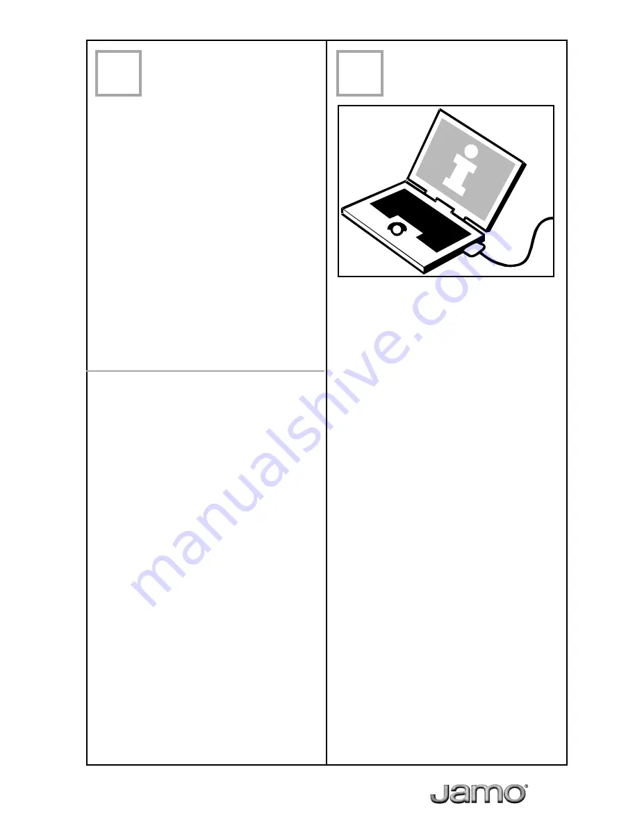 JAMO E 850 Quick Start Manual Download Page 5