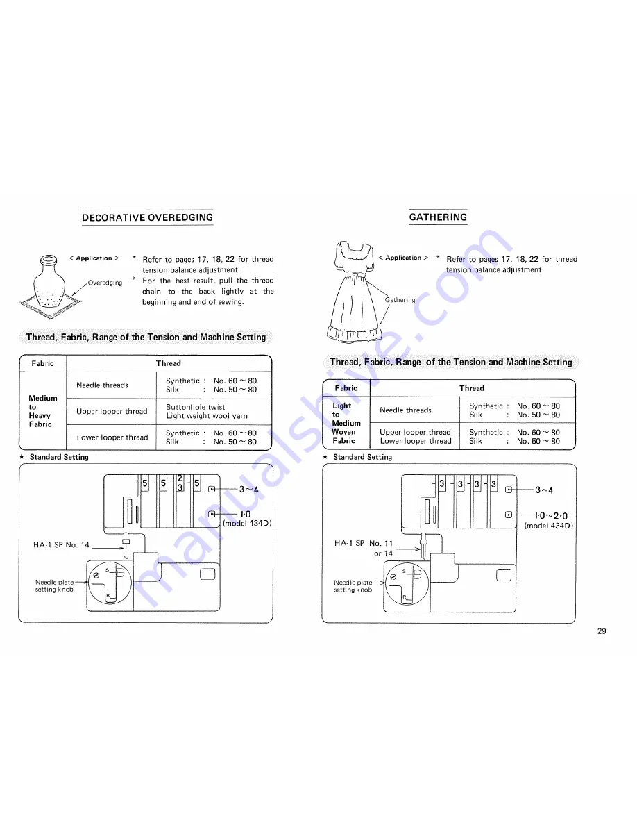 Janome MyLock 434 Скачать руководство пользователя страница 31