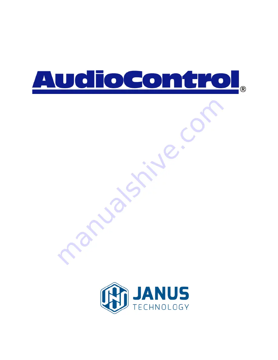 Janus AudioControl Director D4600 User Manual Download Page 1