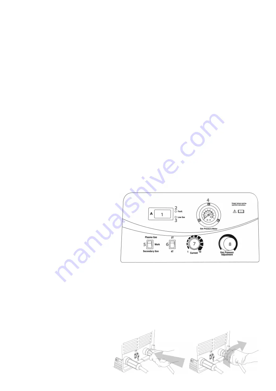 Jasic Cut 160 Operator'S Manual Download Page 12