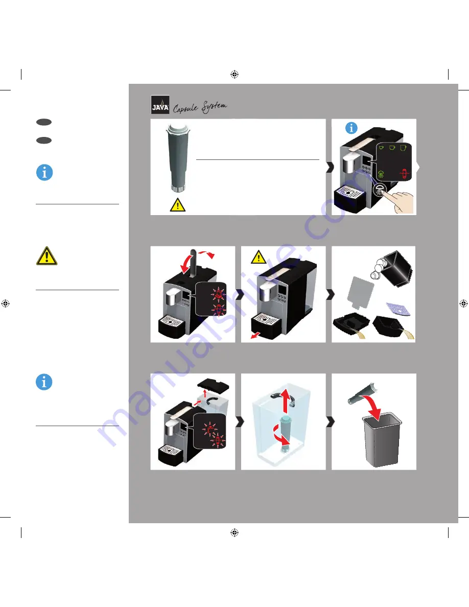 Java OOH 21 Operating Manual Download Page 46