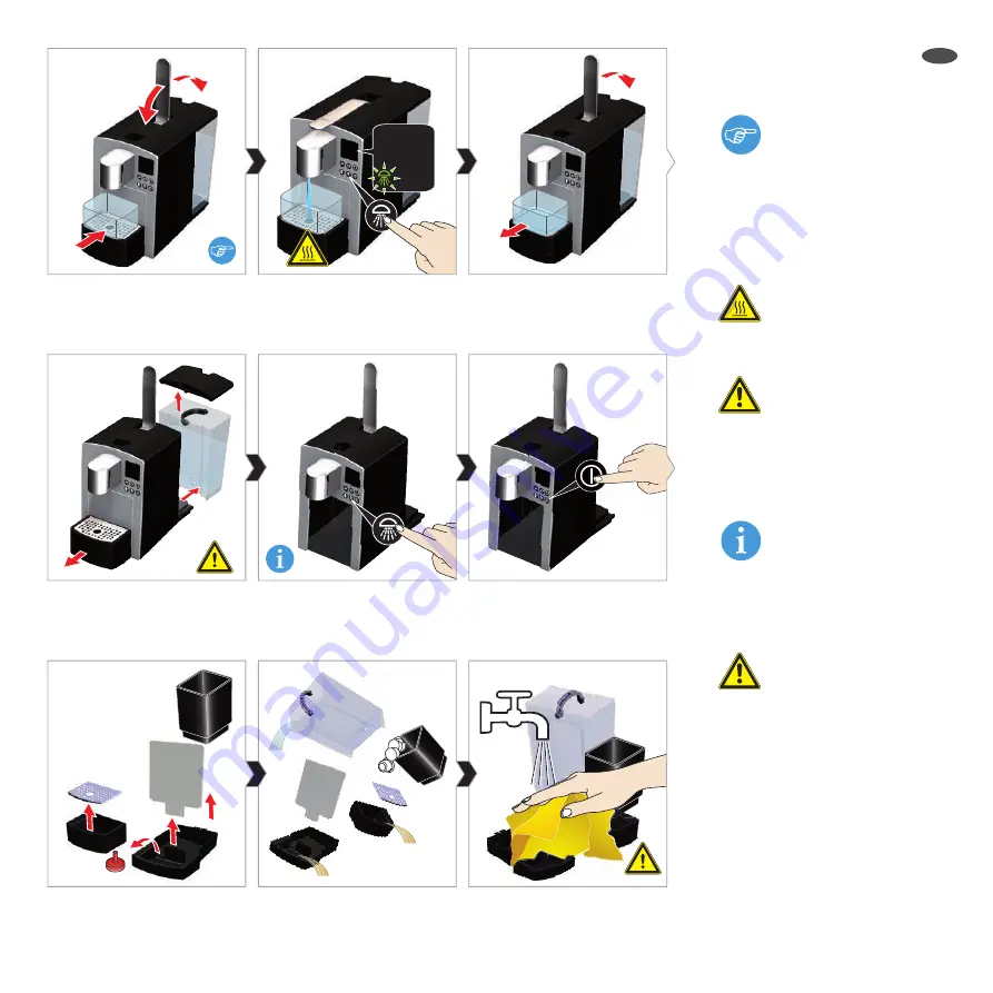 Java Pro Capsule System Original Operating Manual Download Page 13