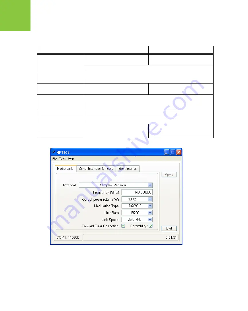 Javad HPT102 Operator'S Manual Download Page 22