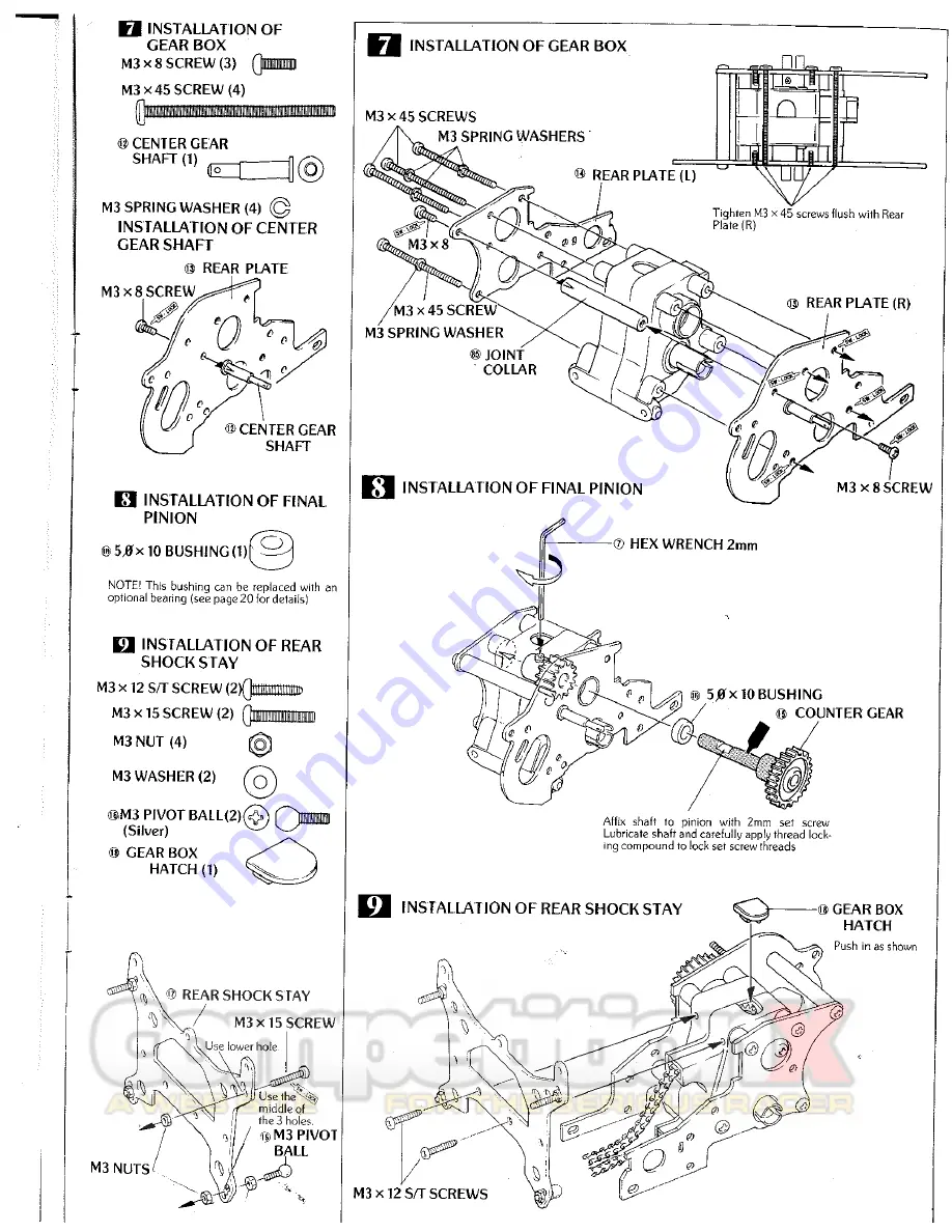 Javelin 4wd off-road racer Скачать руководство пользователя страница 6