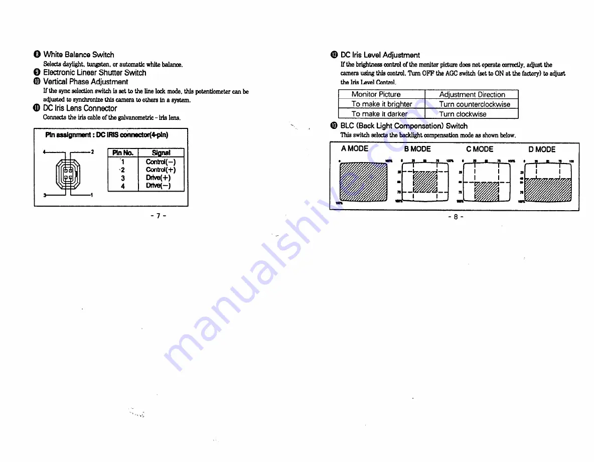 Javelin JE4142A Instructions For Installation And Operation Manual Download Page 9