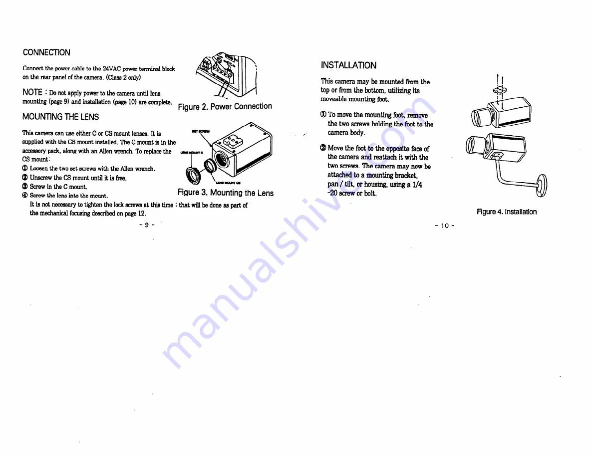 Javelin JE4142A Instructions For Installation And Operation Manual Download Page 11