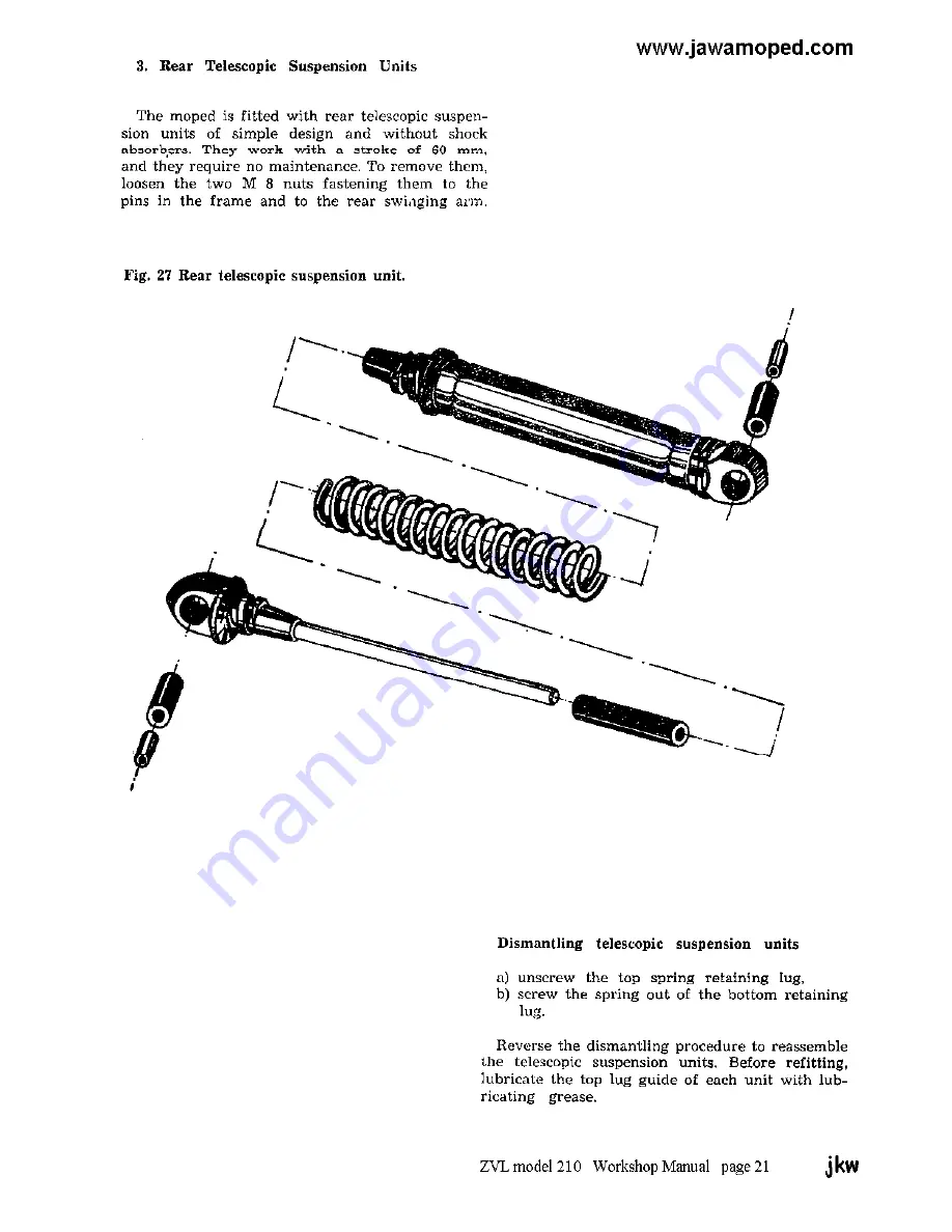 JAWA ZVL 210 Service Manual Download Page 20