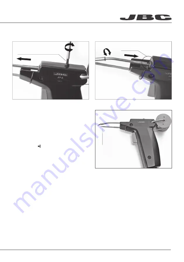 jbc AP130 Manual Download Page 3