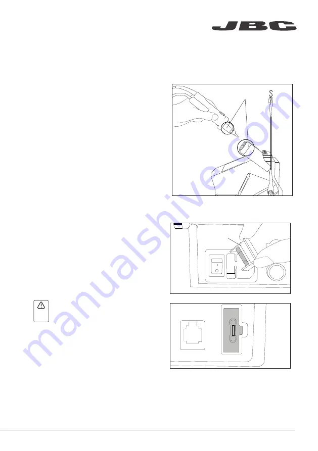 jbc CS-F Series Instruction Manual Download Page 19