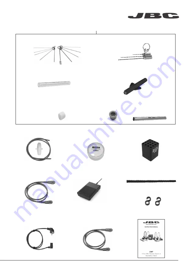 jbc DMP Instruction Manual Download Page 3