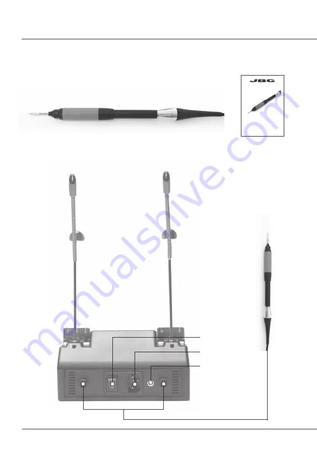 jbc NT105-A Quick Start Manual Download Page 2