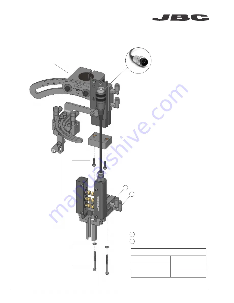 jbc TRA245 Manual Download Page 5