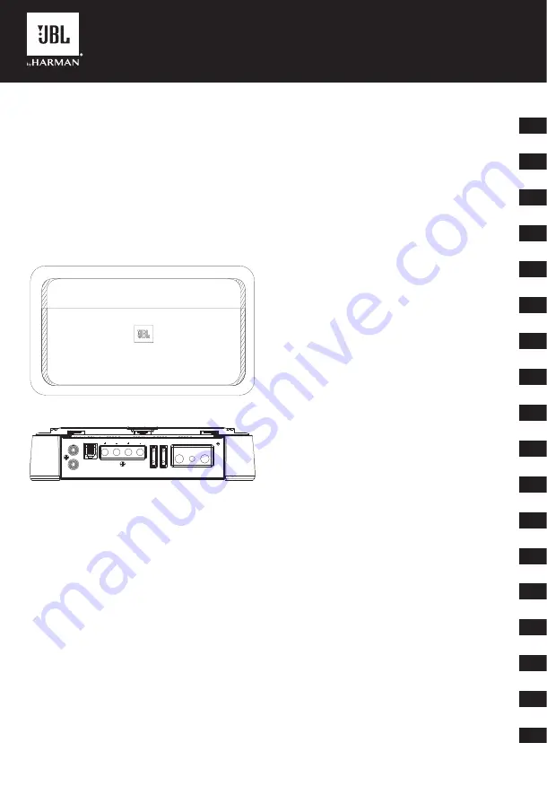 JBL Club A600 User Manual Download Page 1