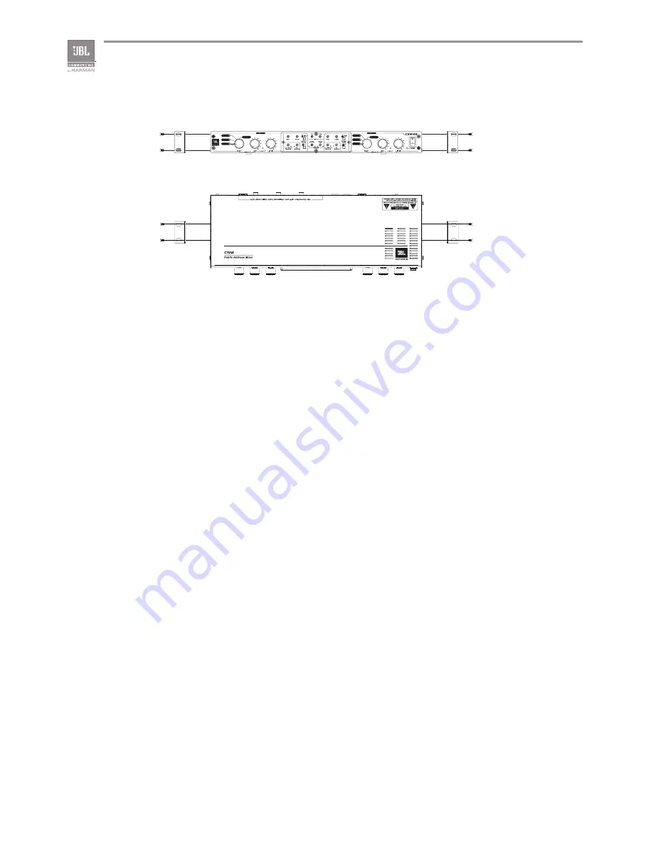 JBL CS Commercial Solution CSM-21 User Manual Download Page 8