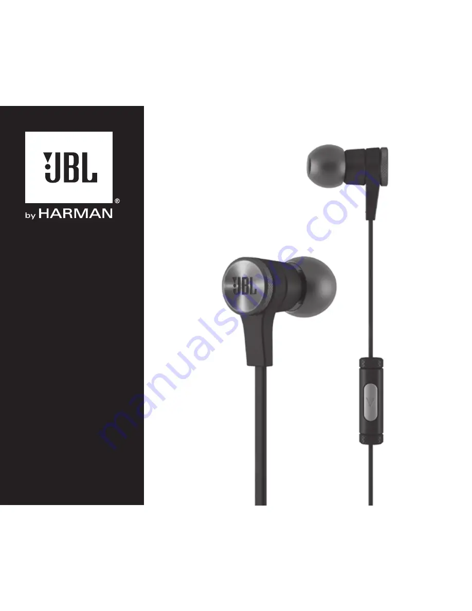 JBL E10 Quick Start Manual Download Page 1