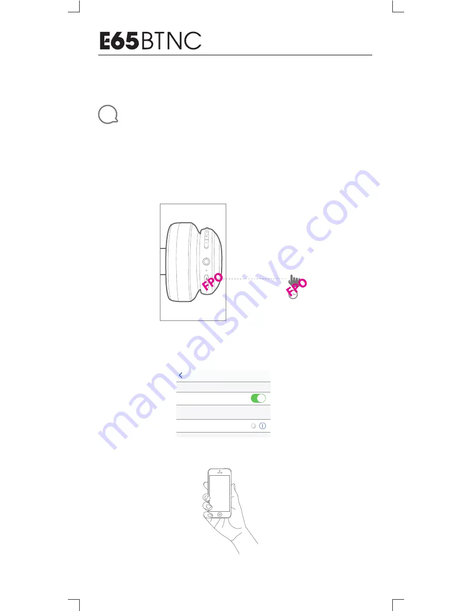 JBL E65BTNC Quick Start Manual Download Page 14