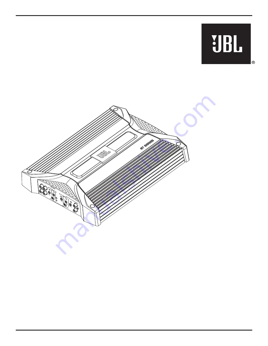 JBL GT5-1204BP Owner'S Manual Download Page 5