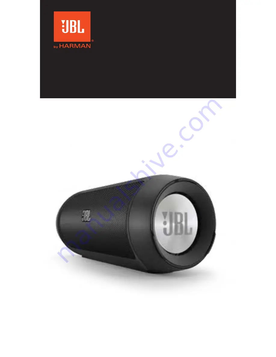 JBL Harman Charge 2 User Manual Download Page 1