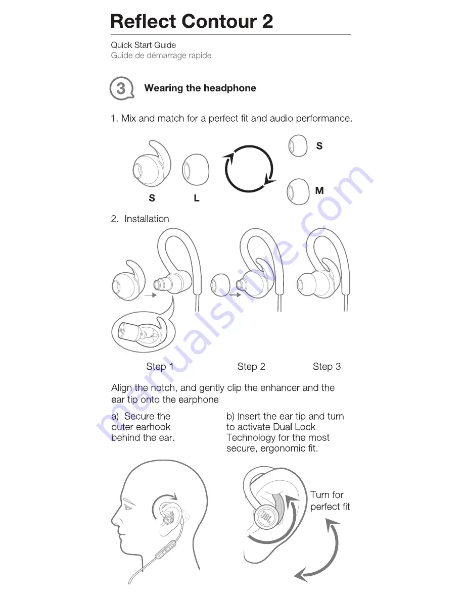 JBL Harman Reflect Contour 2 Скачать руководство пользователя страница 4