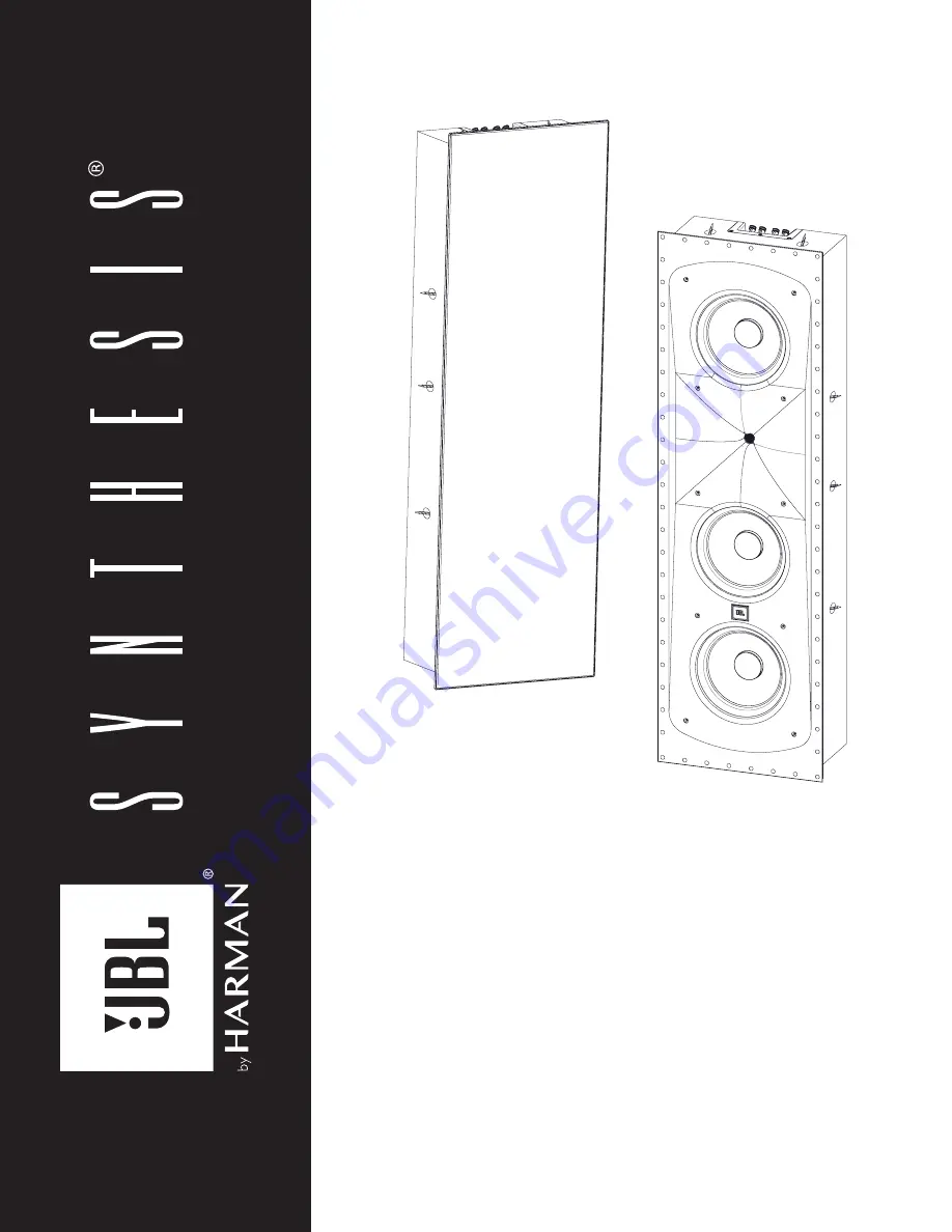 JBL Synthesis SCL-2 Owner'S Manual Download Page 1