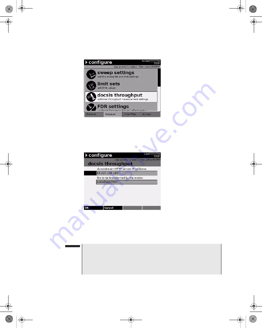 JDS Uniphase DSAM-1500 User Manual Download Page 102