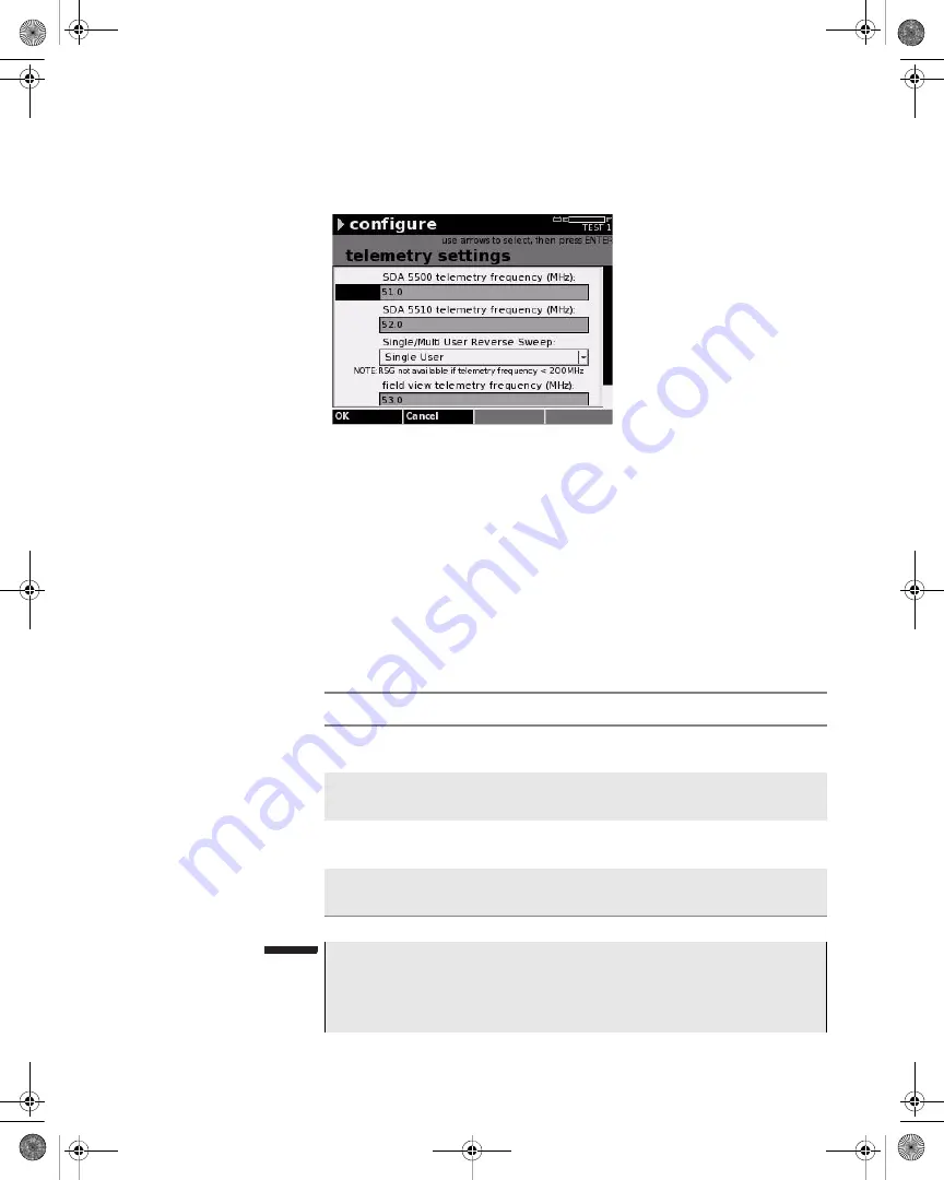 JDS Uniphase DSAM-1500 User Manual Download Page 127