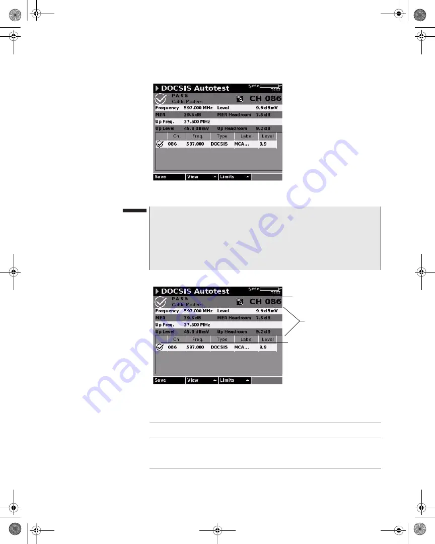 JDS Uniphase DSAM-1500 User Manual Download Page 185