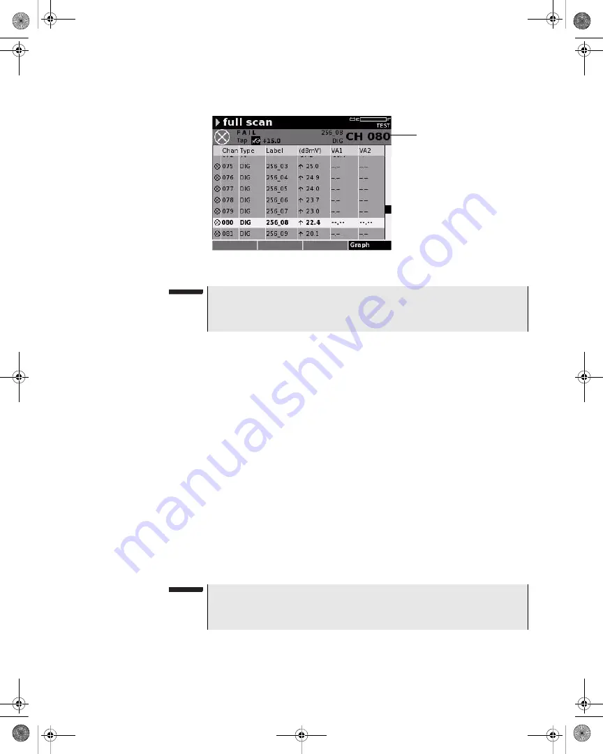 JDS Uniphase DSAM-1500 User Manual Download Page 205