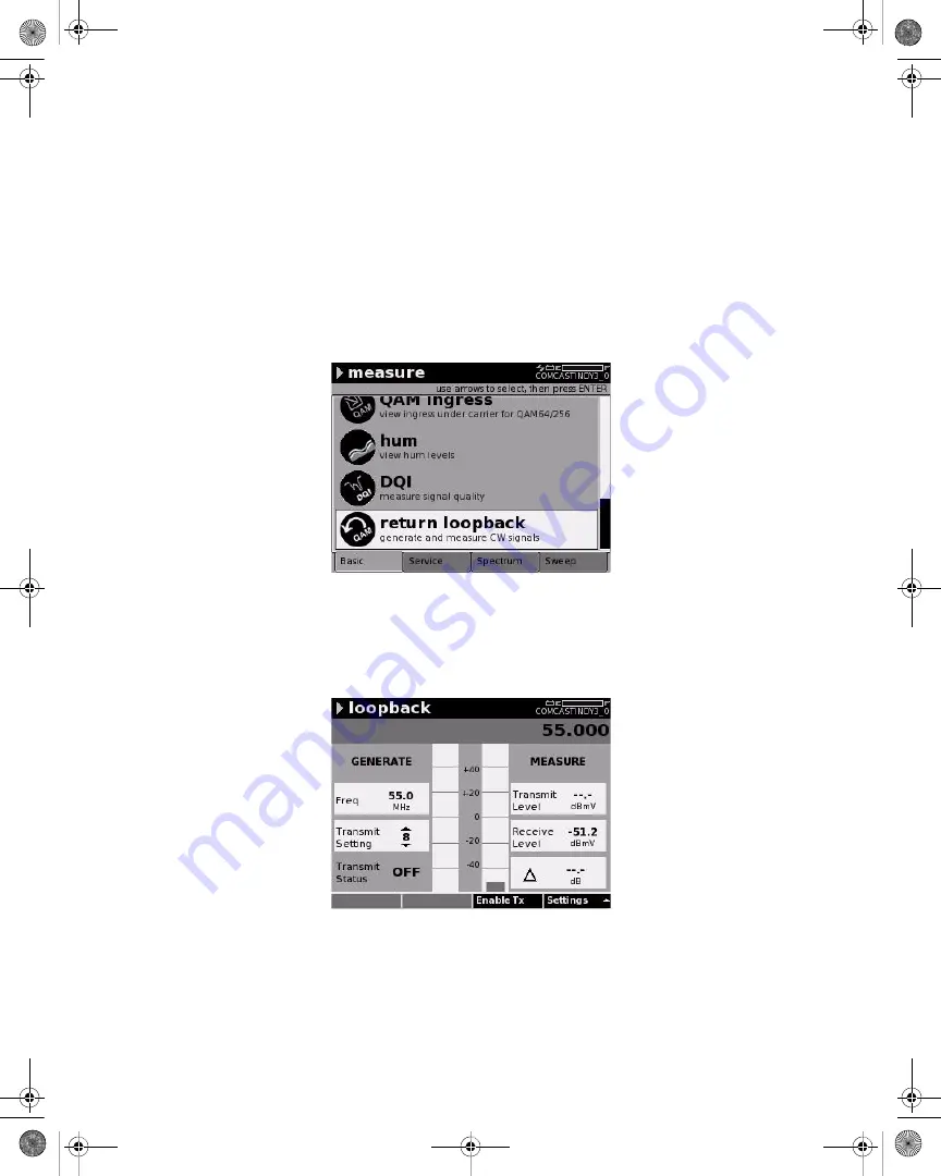 JDS Uniphase DSAM-1500 User Manual Download Page 235