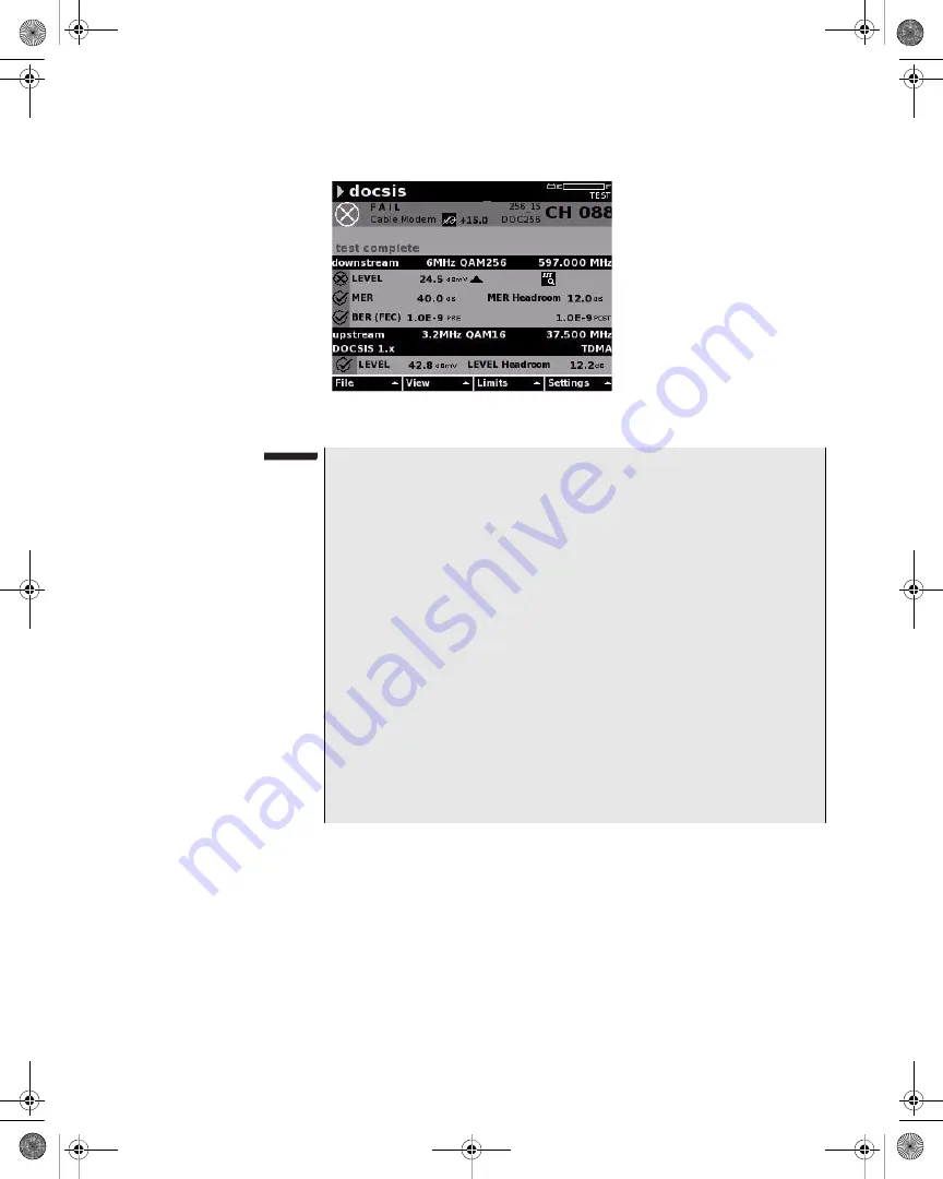 JDS Uniphase DSAM-1500 User Manual Download Page 249