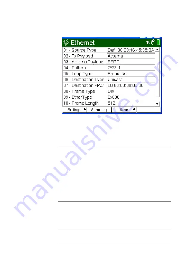 JDS Uniphase IP Video Test Option HST-3000 User Manual Download Page 74