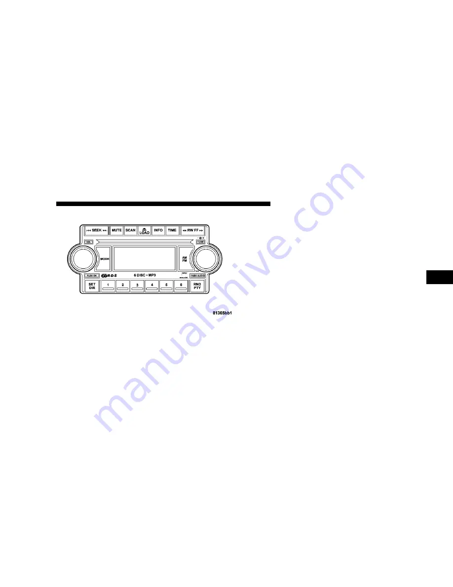 Jeep 2006 Grand Cherokee Owner'S Manual Download Page 203