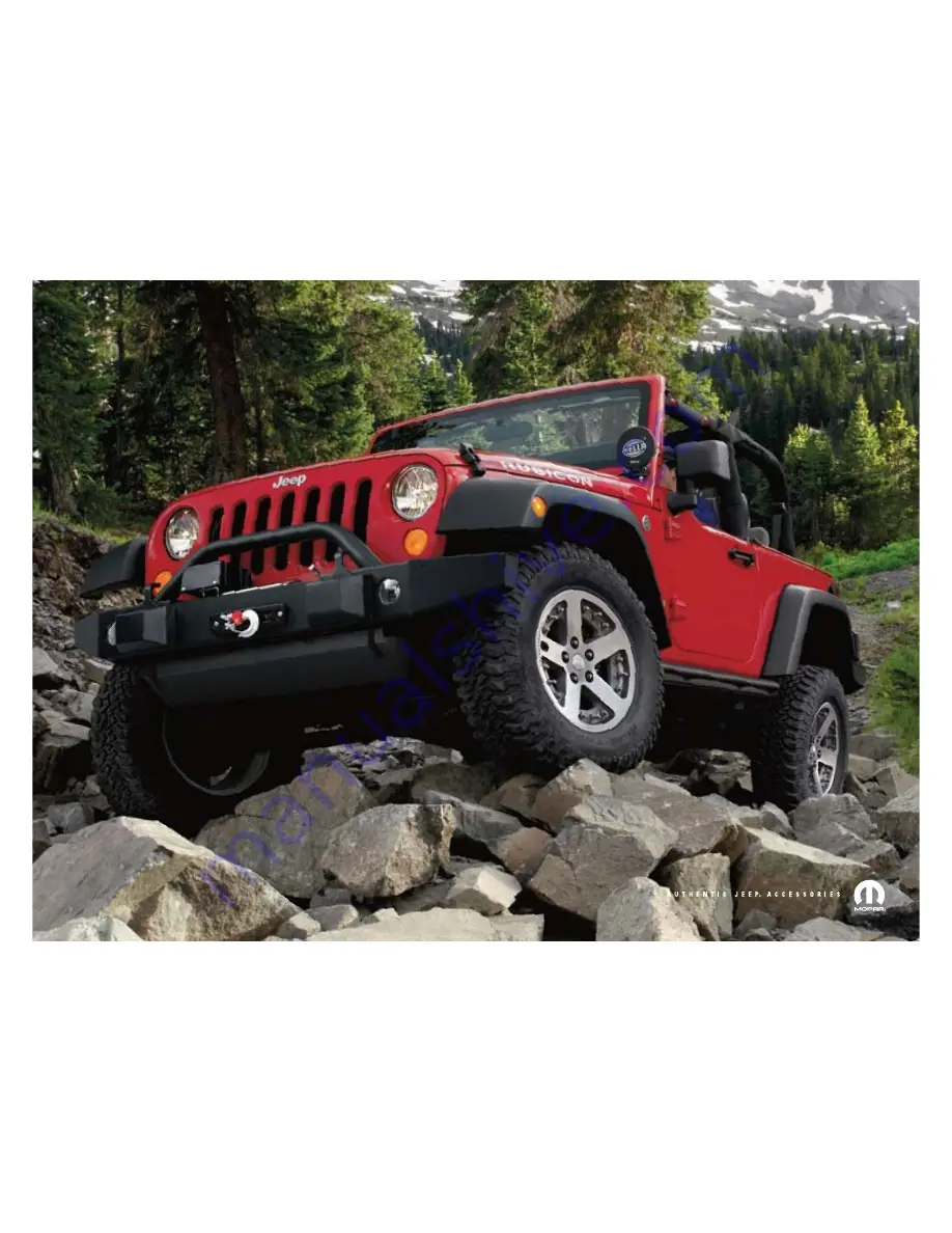 Jeep 2009 Wrangler Скачать руководство пользователя страница 13